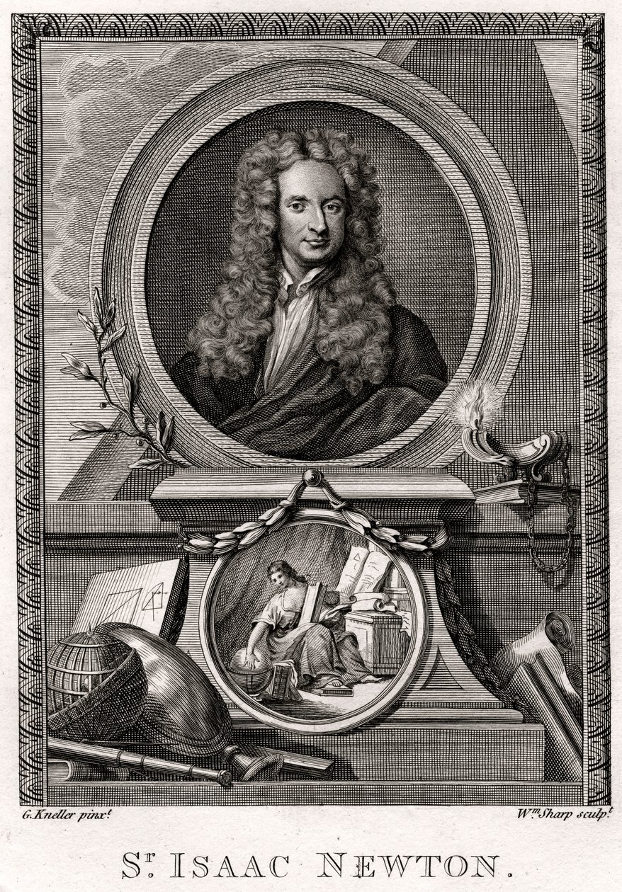 Sir Isaac Newton von William Sharp
