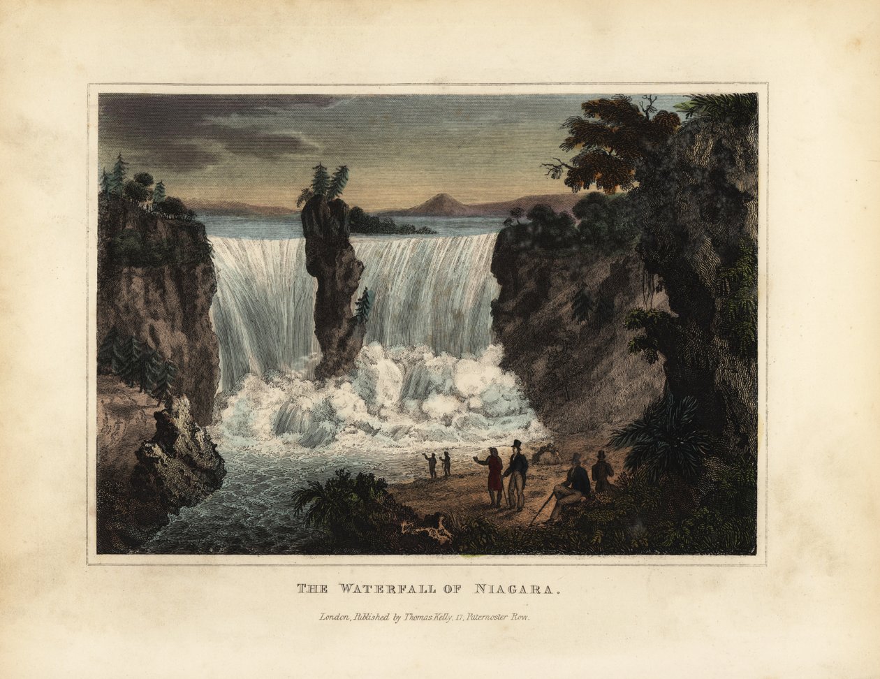 Der Wasserfall von Niagara von William Smellie