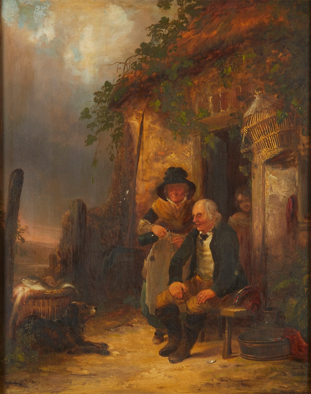 Ein kleiner Schluck von William Snr. Shayer