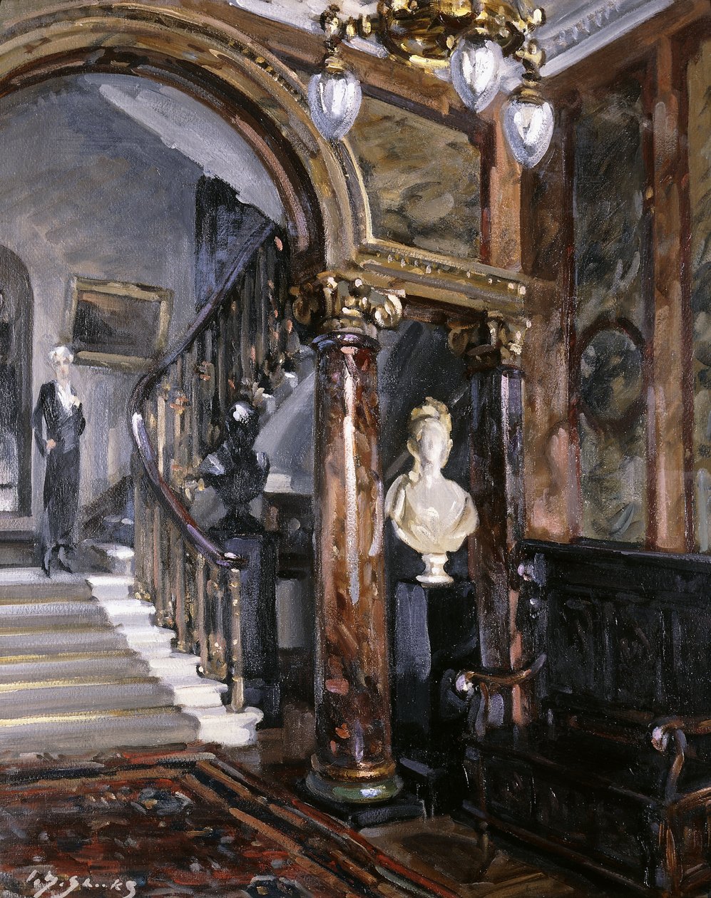 Ein elegantes Interieur, Chez Nous von William Somerville Shanks