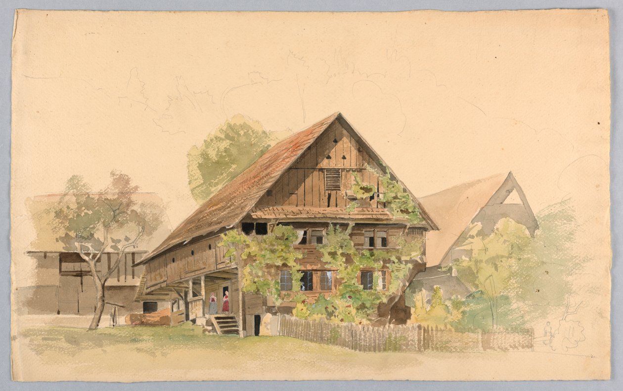 Studie der Landschaft, Schweiz von William Stanley Haseltine