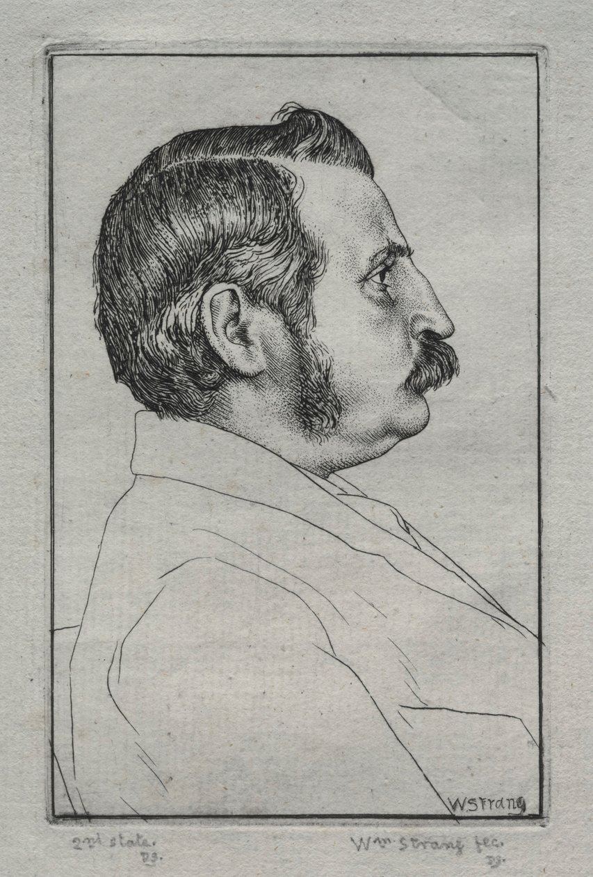 Henry Austin Dobson, Nr. 2, 1894 von William Strang