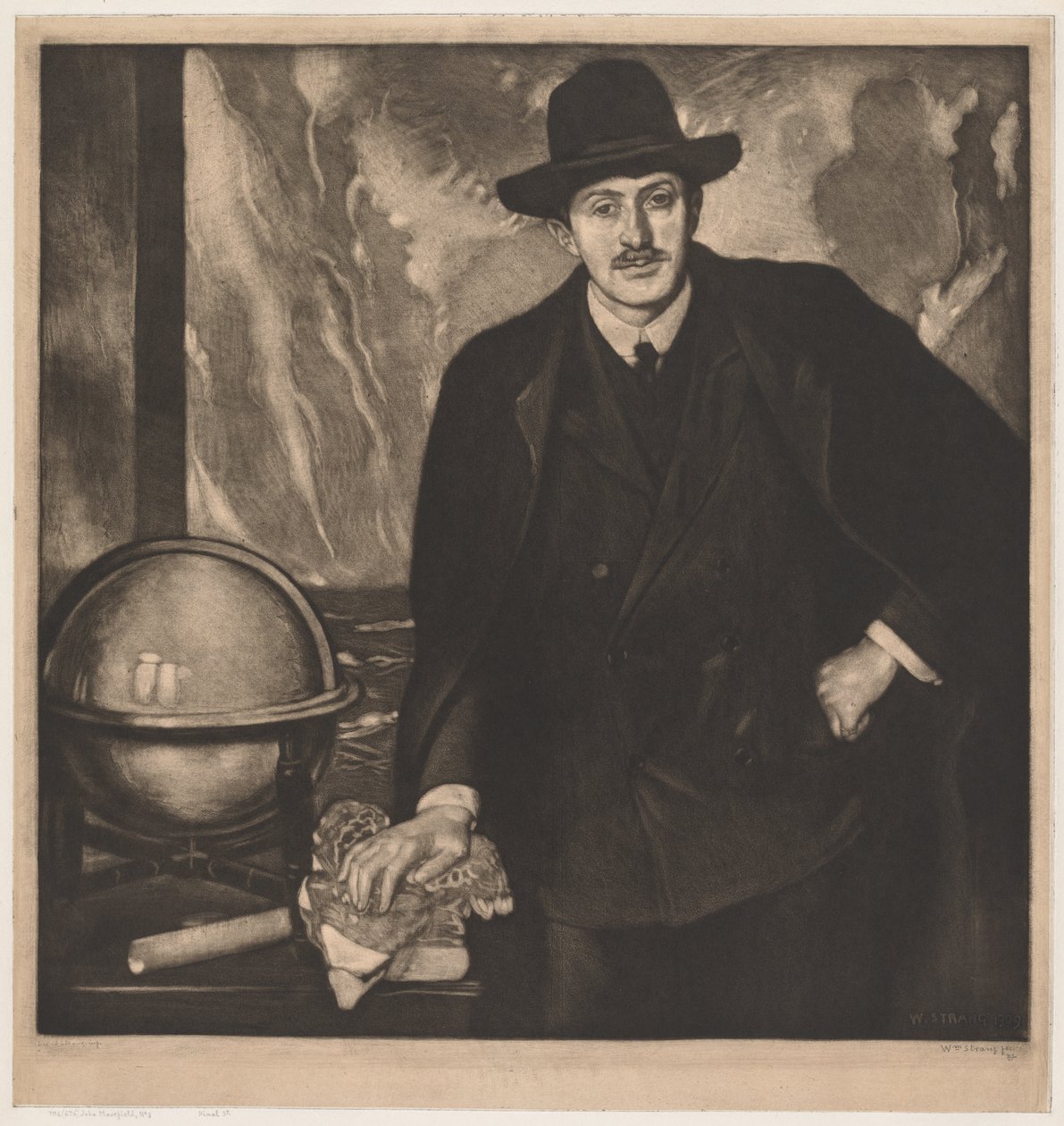 John Masefield von William Strang