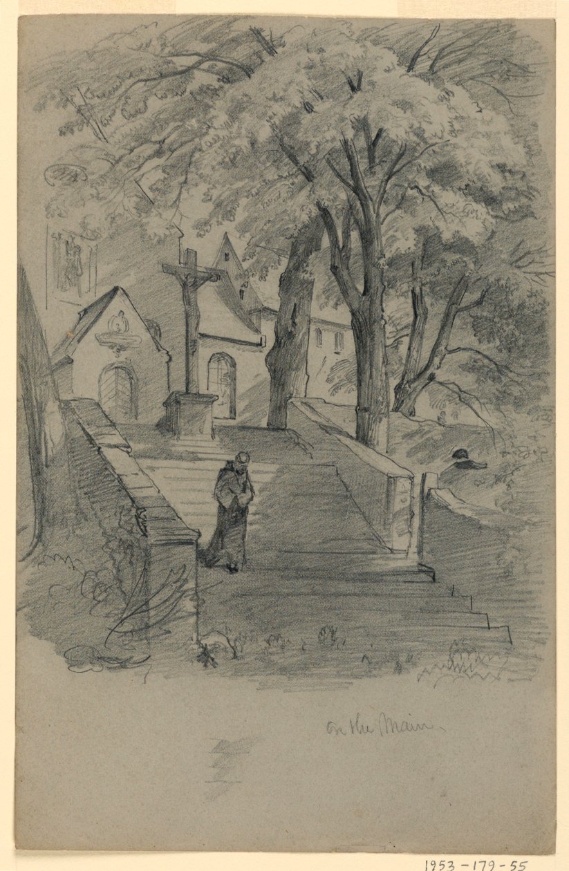 Kirche, Deutschland von William Trost Richards