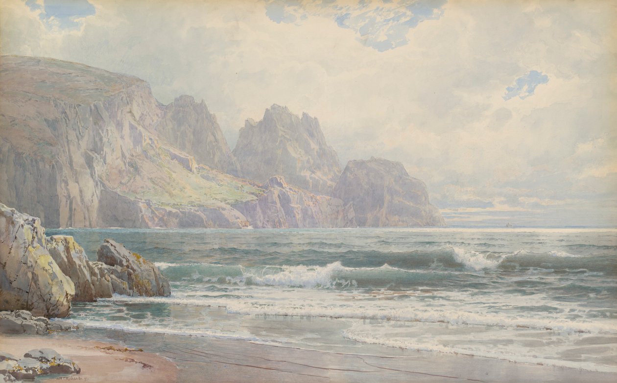 Felsige Küste von William Trost Richards