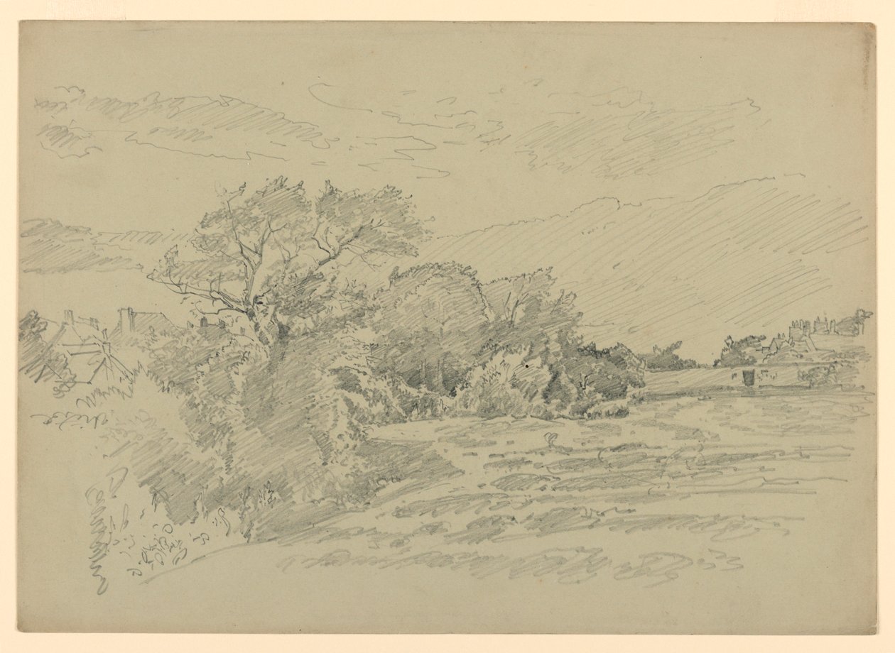 Studie der Landschaft von William Trost Richards
