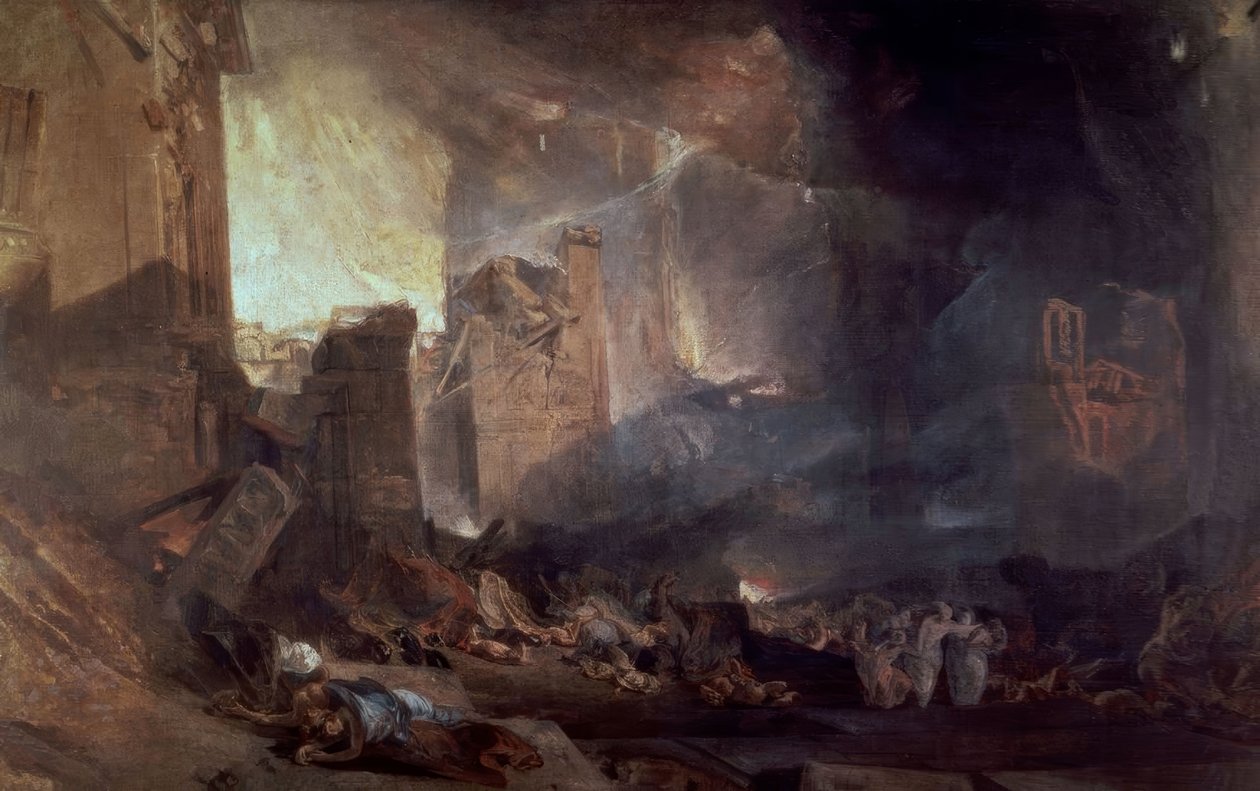 Zerstörung von Sodom von Joseph Mallord William Turner