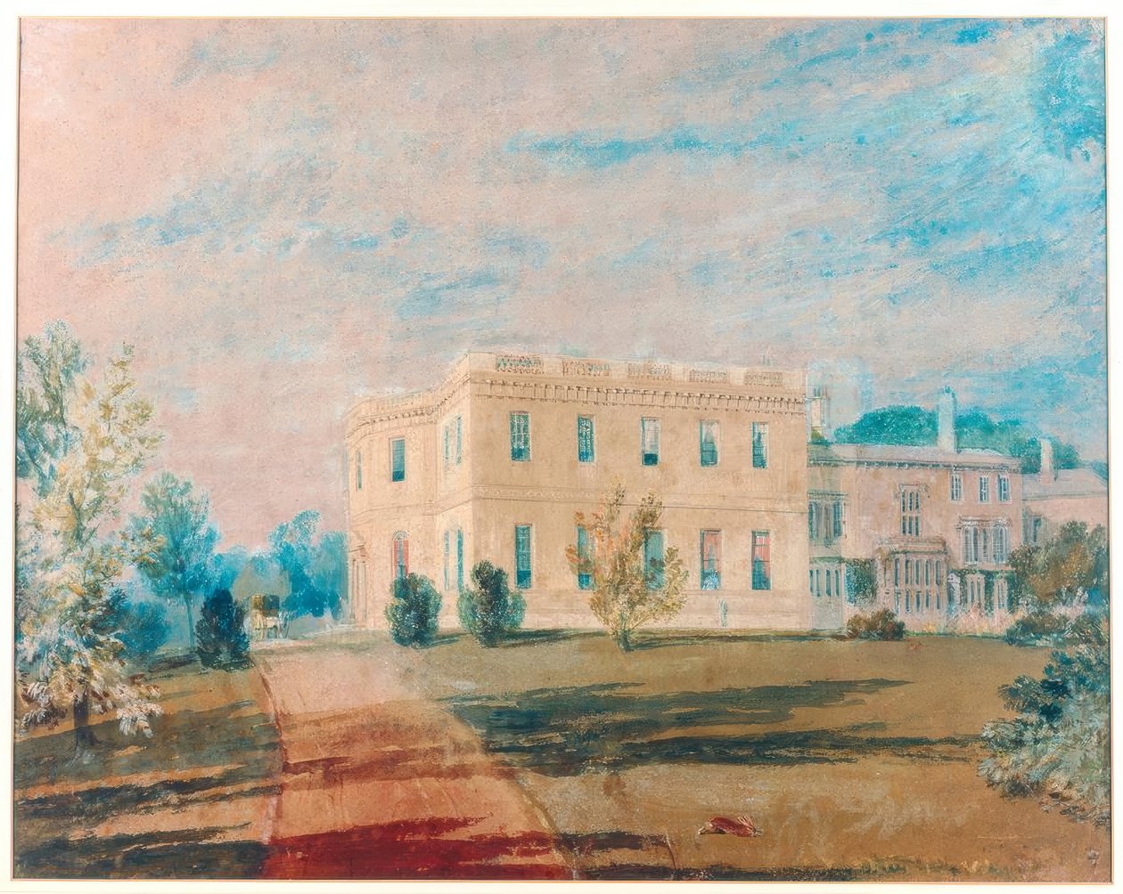 Farnley Hall von Osten von Joseph Mallord William Turner
