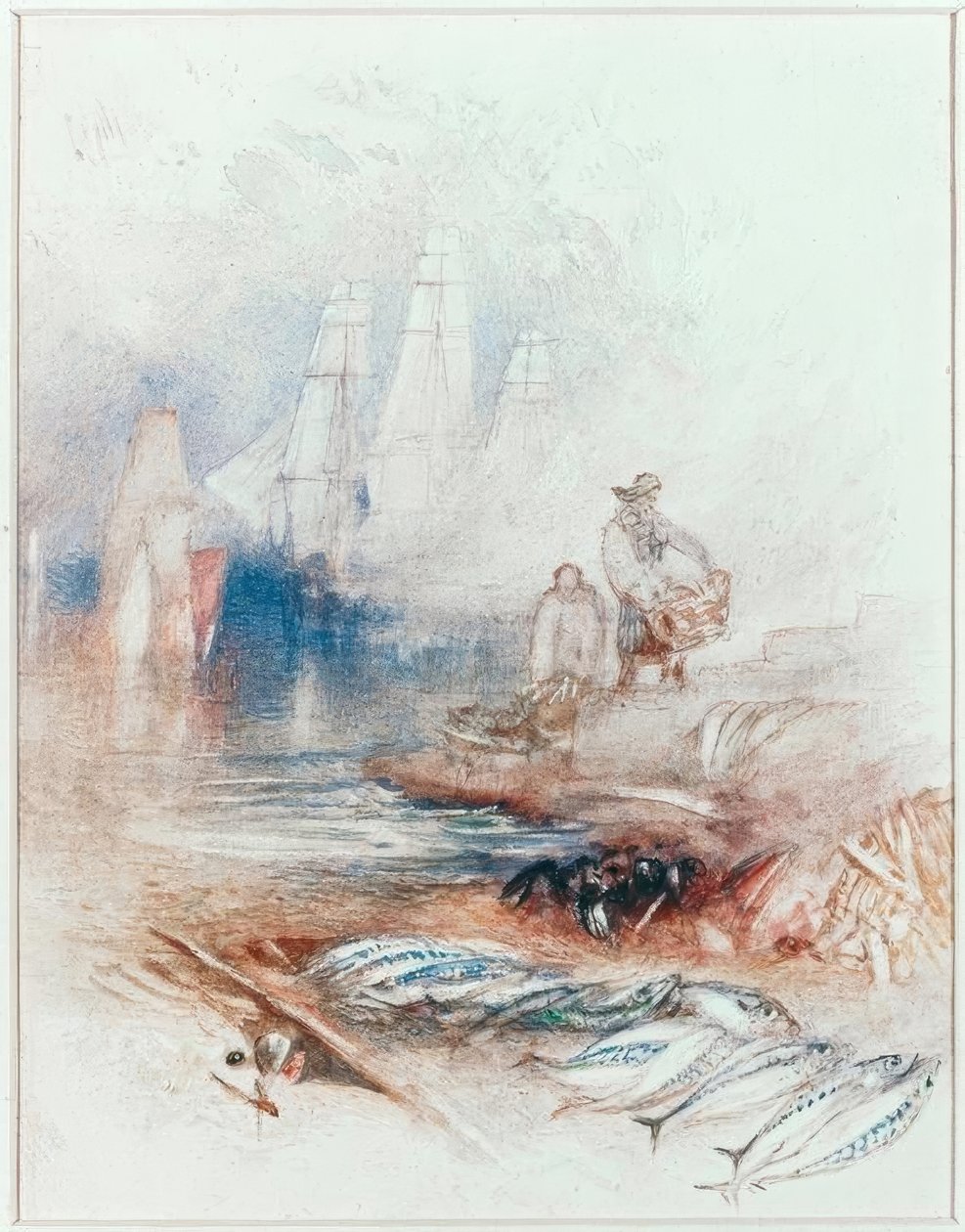 Makrelen am Strand von Joseph Mallord William Turner