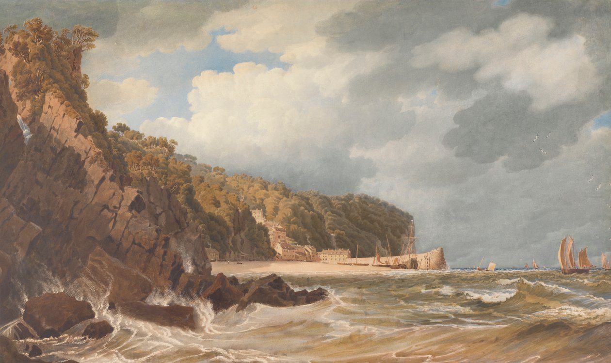 Clovelly, Nord-Devon von William Turner of Oxford