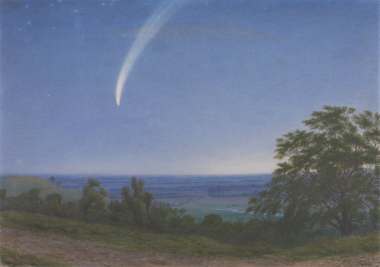 Donatis Komet von William Turner of Oxford