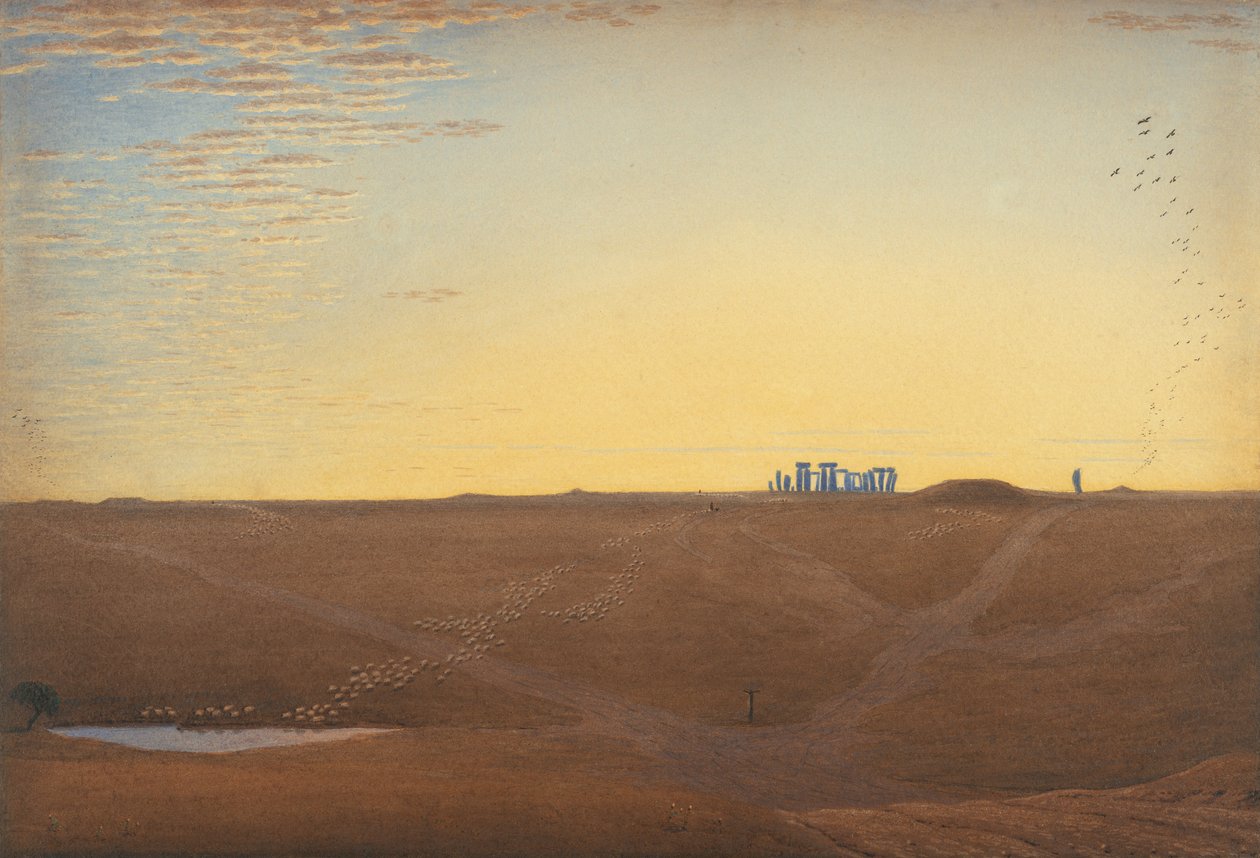 Stonehenge - Dämmerung von William Turner of Oxford
