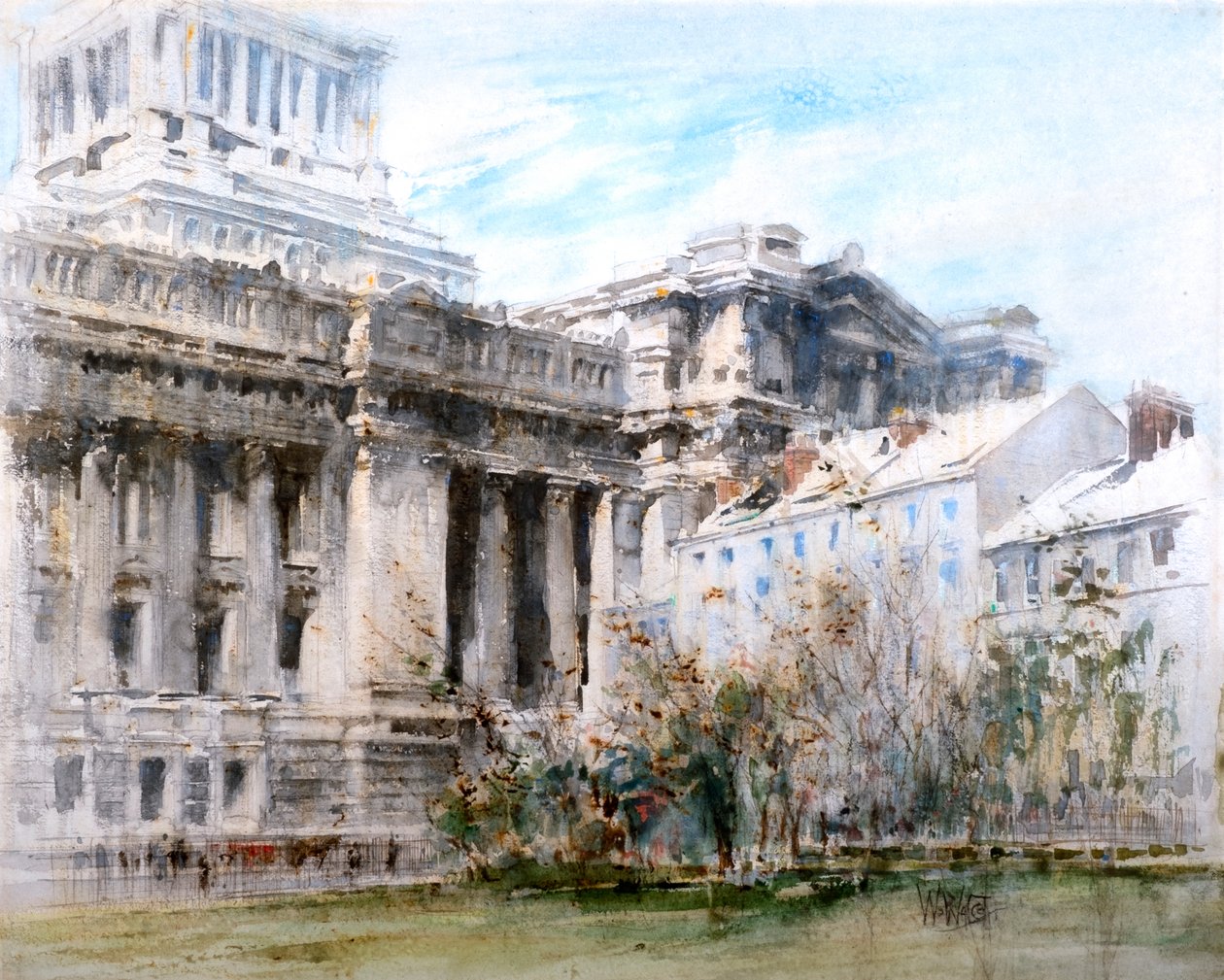 Le Palais du Justice, Brüssel von William Walcot