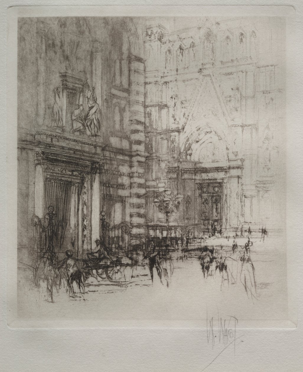 Das Baptisterium, Florenz von William Walcot
