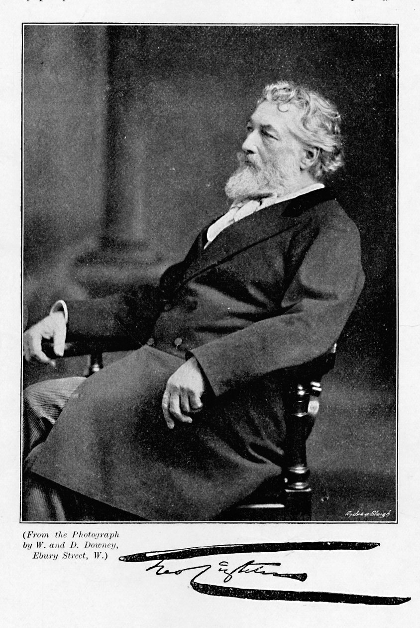Lord Leighton, c1890 von William and Daniel Downey