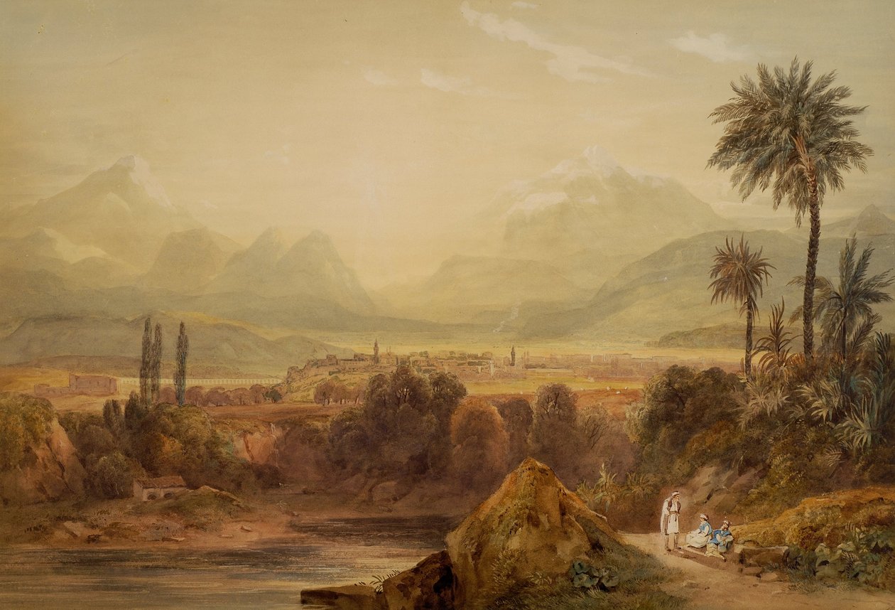 Ansicht von Theben von Hugh William Williams