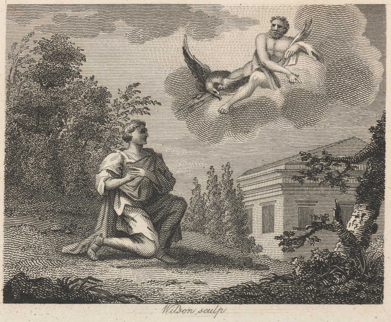 Der Vater und Jupiter von Wilson