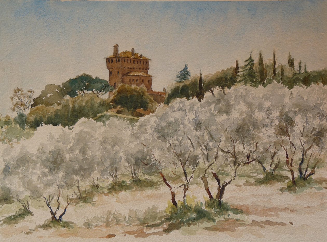 883 Pal Massaini, bei Pienza von Wilson Clive