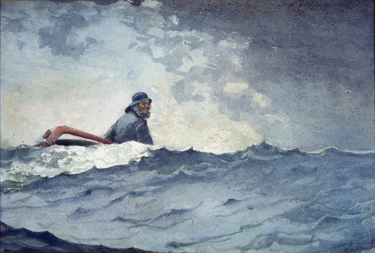 Eine Welle des Ozeans von Winslow Homer