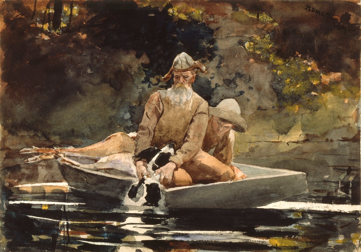 Nach der Jagd von Winslow Homer