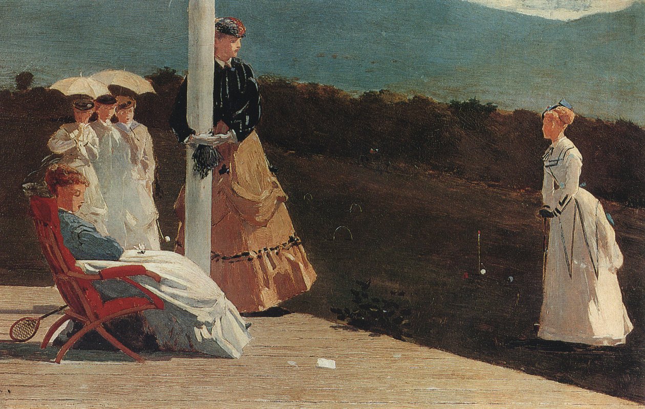 Krocket von Winslow Homer