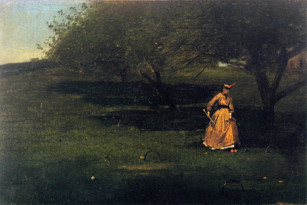 Krocketspieler von Winslow Homer