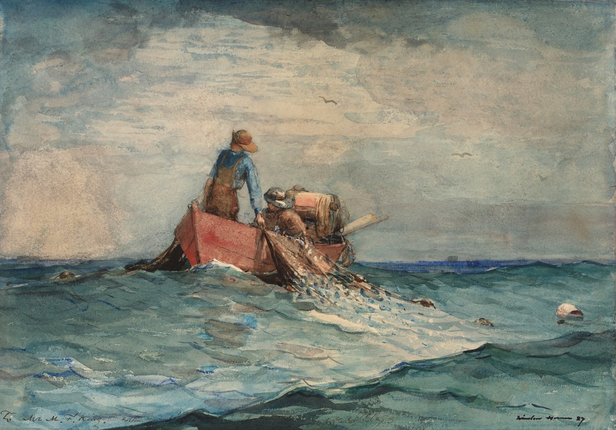 Netze einholen von Winslow Homer