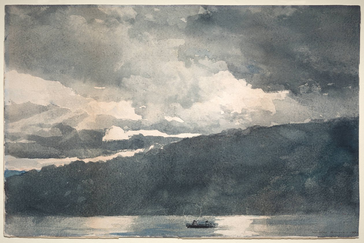 Mink Lake, Adirondacks von Winslow Homer