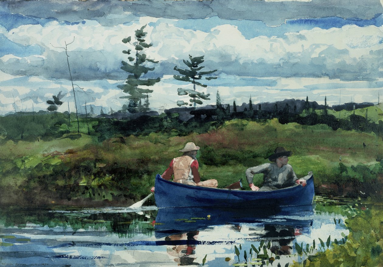 Das blaue Boot von Winslow Homer