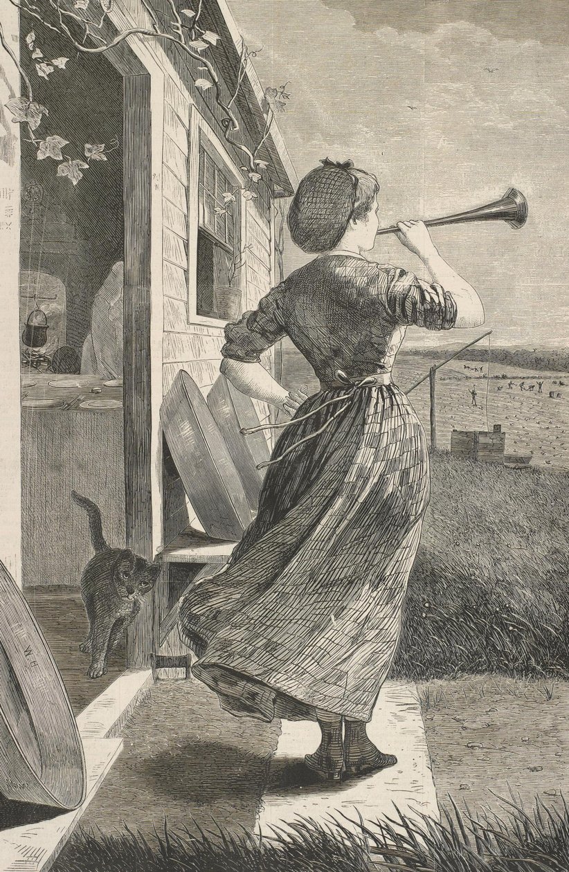 Das Abendessenhorn von Winslow Homer