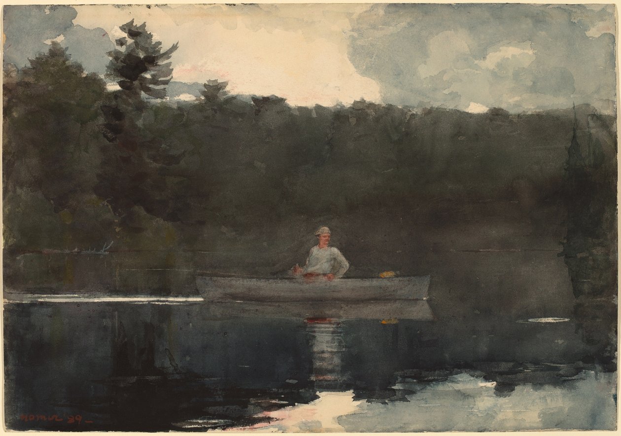 Der einsame Fischer von Winslow Homer