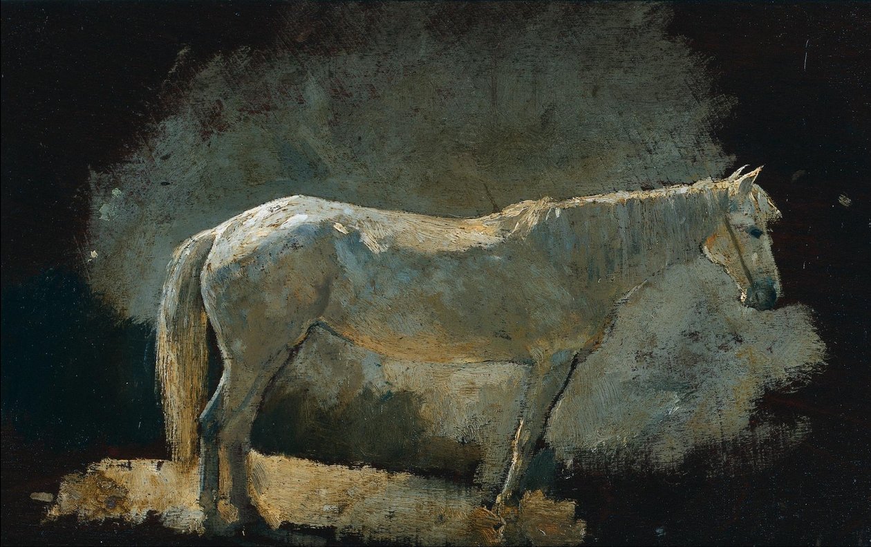 Weiße Stute von Winslow Homer