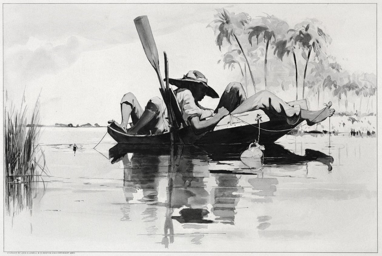 Eine Angelgesellschaft von Winslow Homer