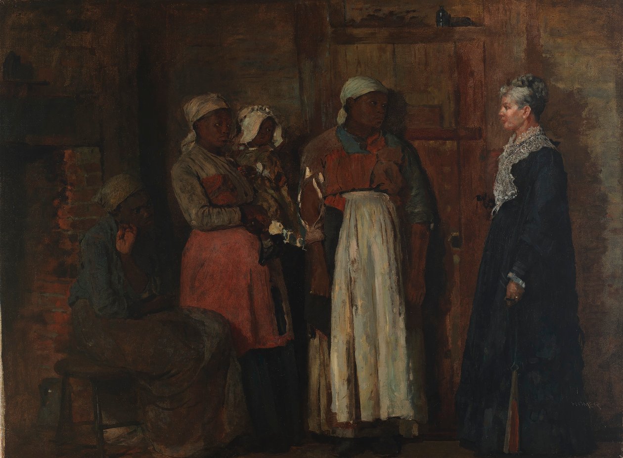 Ein Besuch der alten Herrin von Winslow Homer
