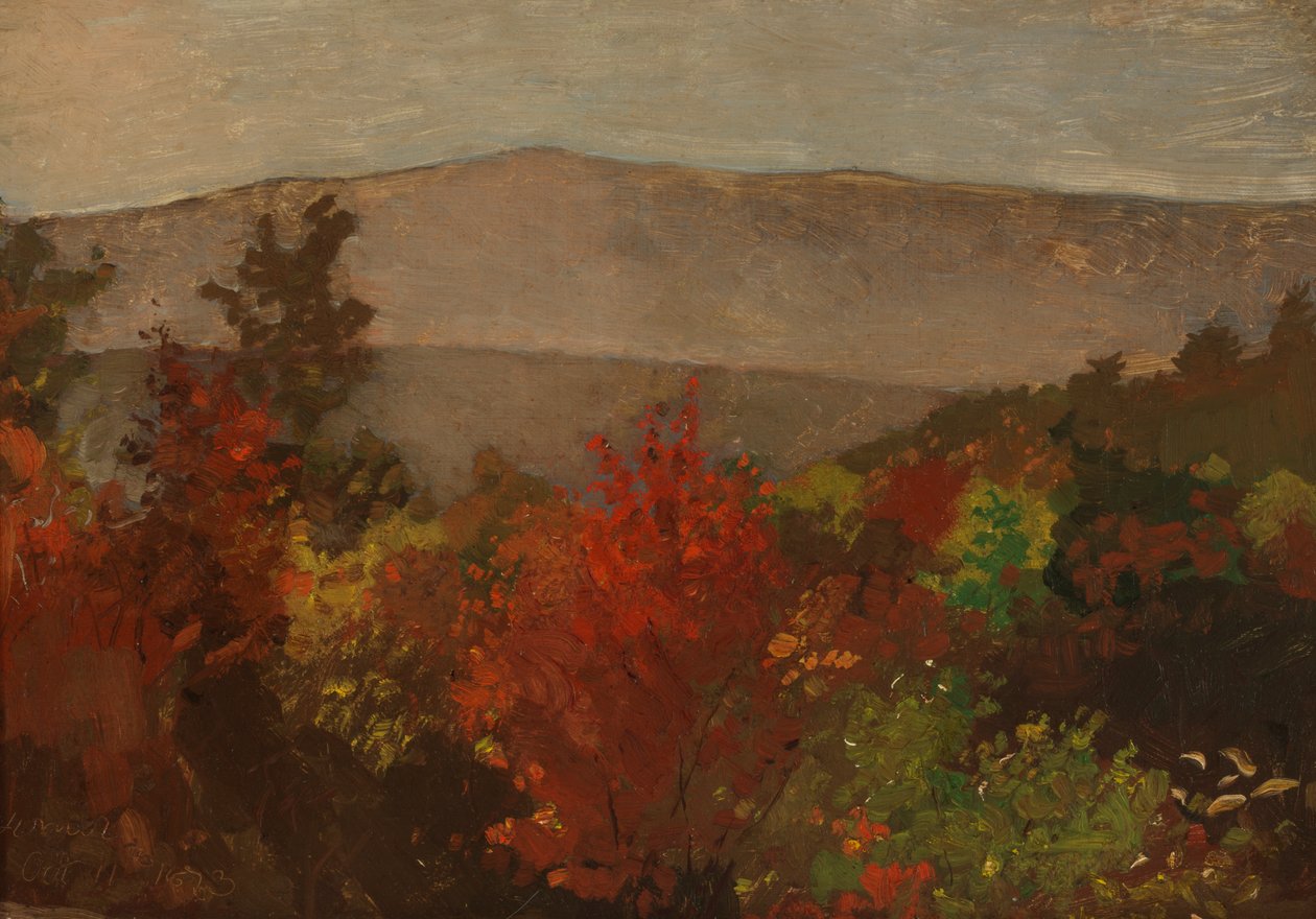 Herbstbaumkronen von Winslow Homer