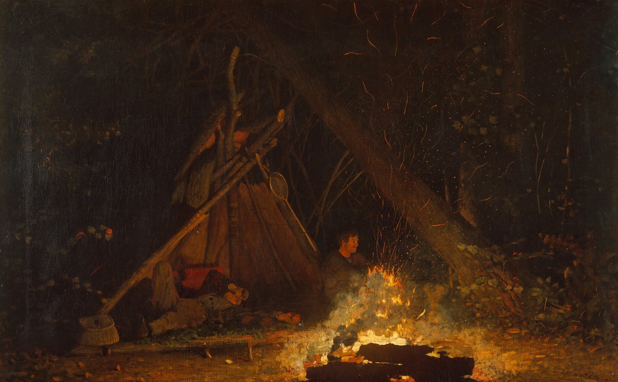 Lagerfeuer von Winslow Homer