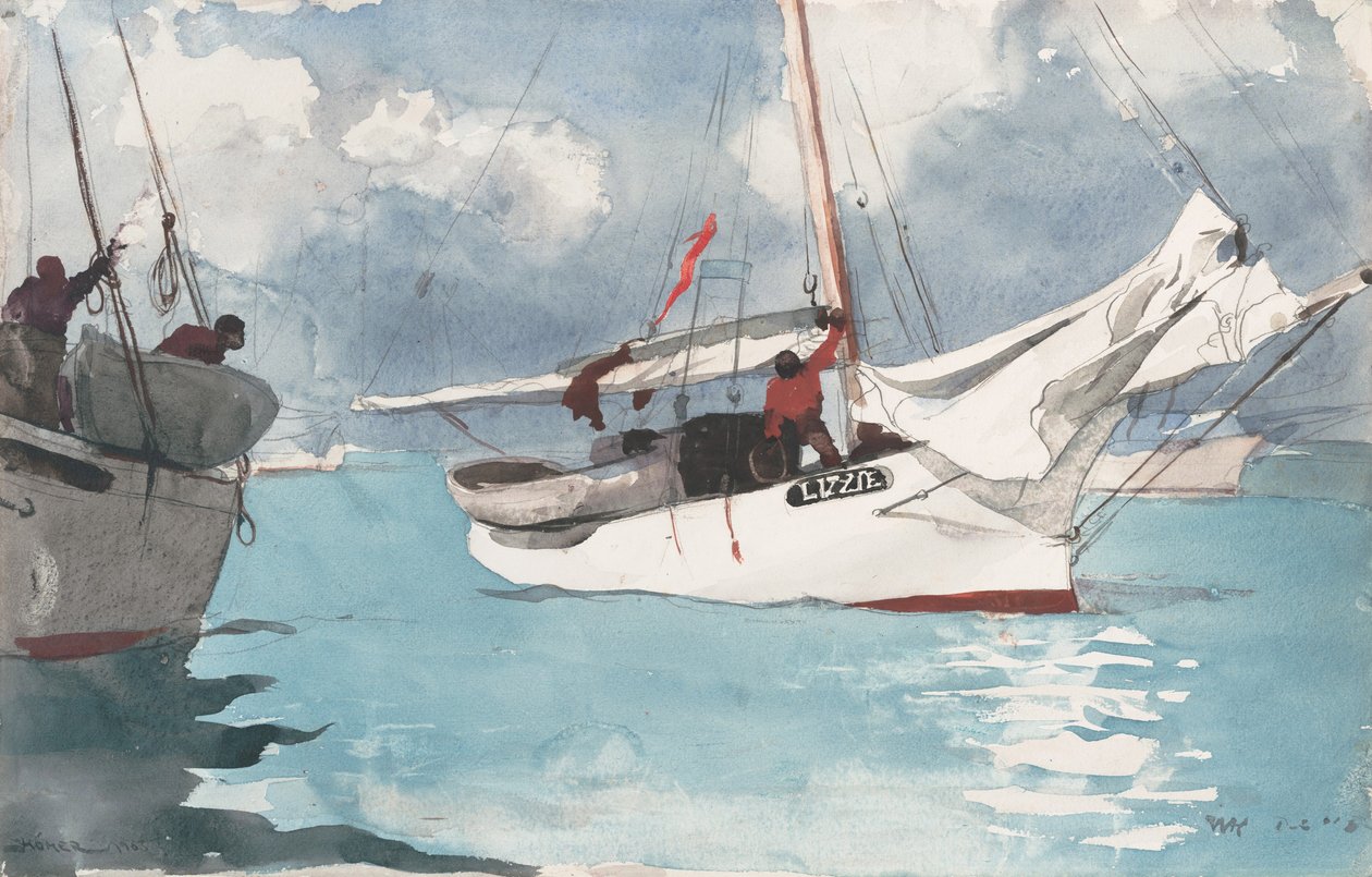 Fischerboote, Key West von Winslow Homer