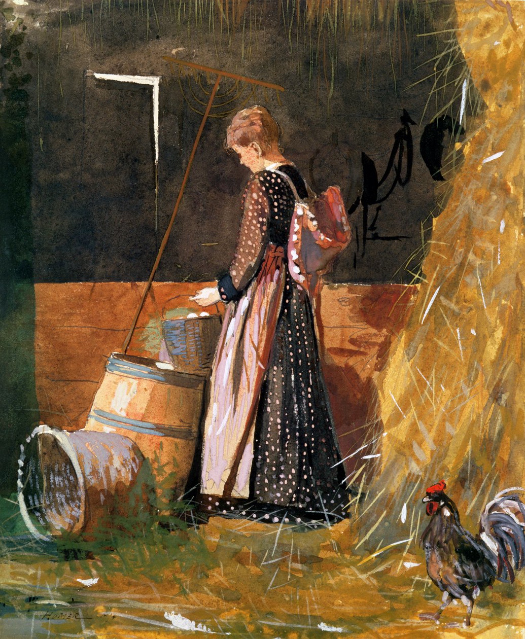 Frische Eier von Winslow Homer