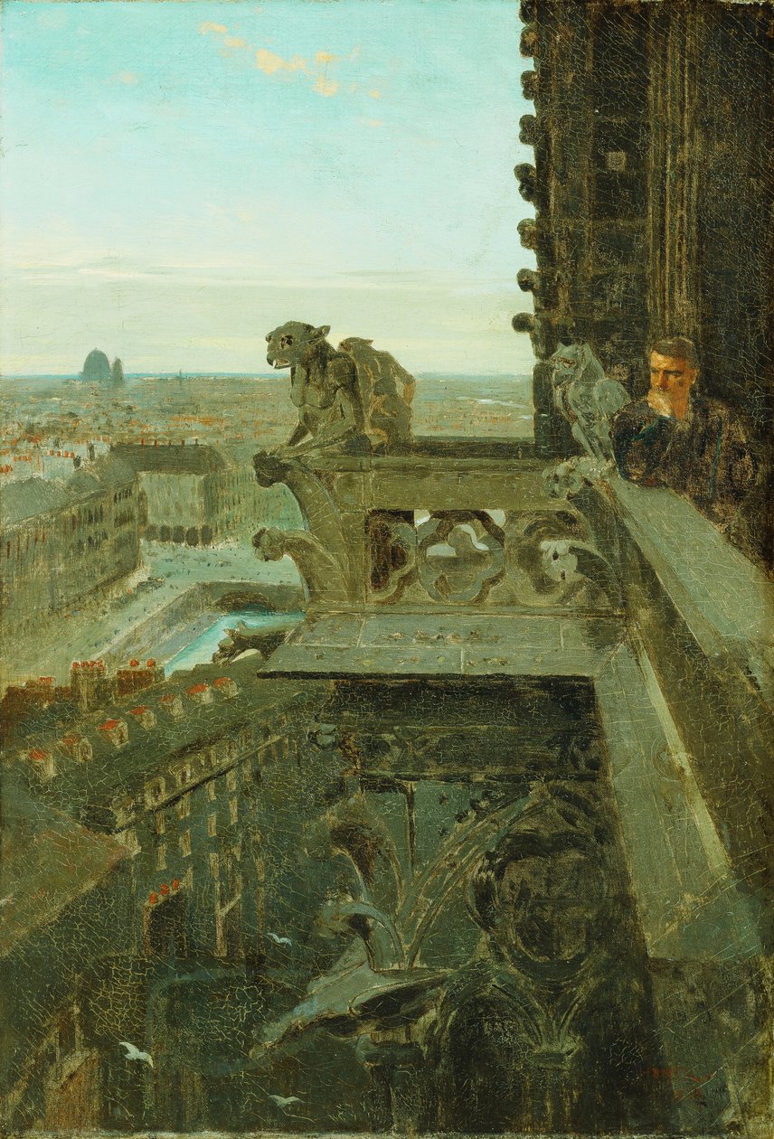Wasserspeier an Notre Dame von Winslow Homer