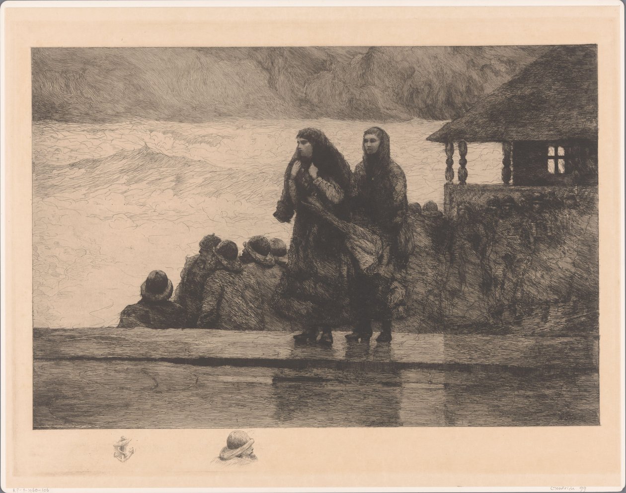 Gefahren der See von Winslow Homer