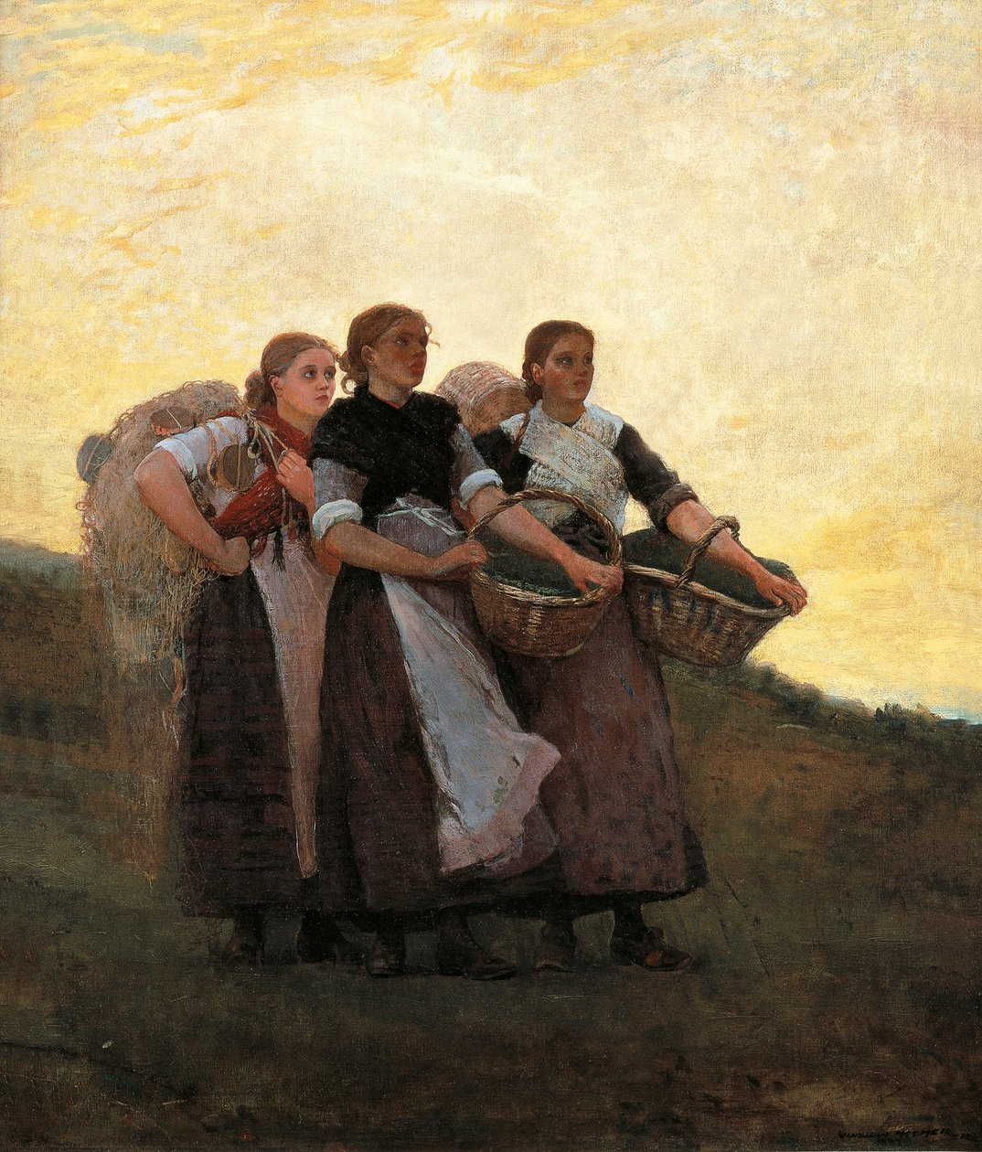 Horch! Die Lerche von Winslow Homer