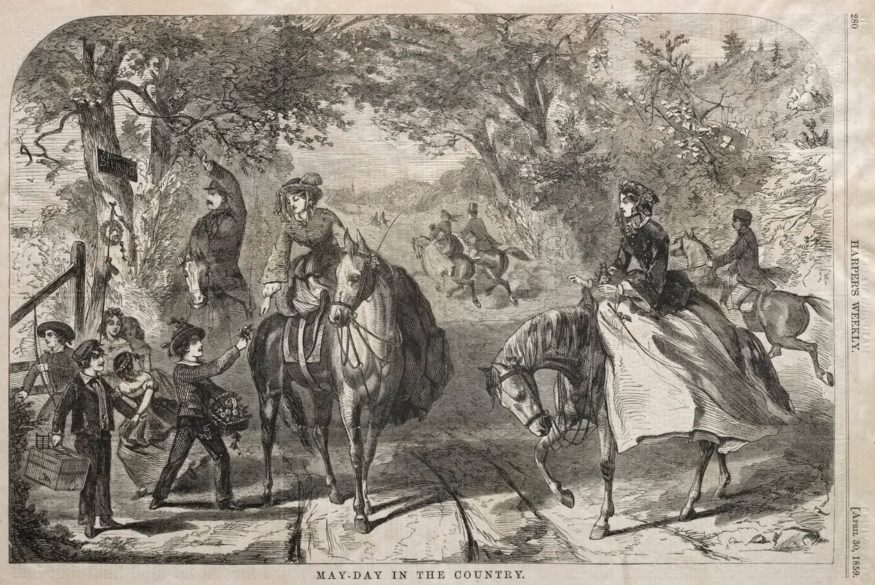 Maifeier auf dem Land von Winslow Homer