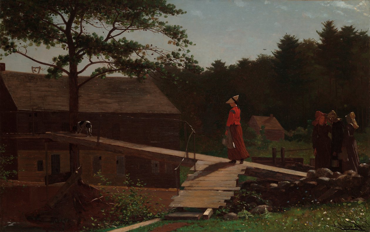 Alte Mühle (Die Morgen Glocke) von Winslow Homer