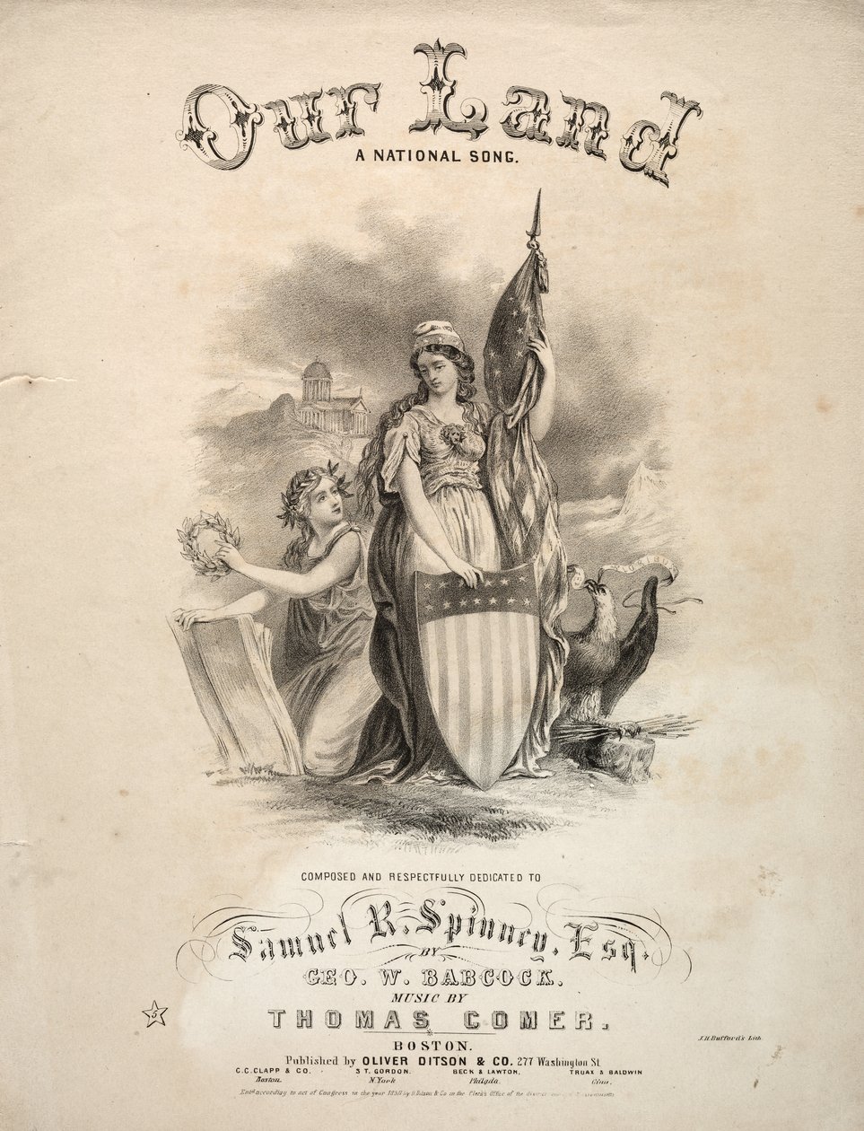 Unser Land - Notenblatt von Winslow Homer