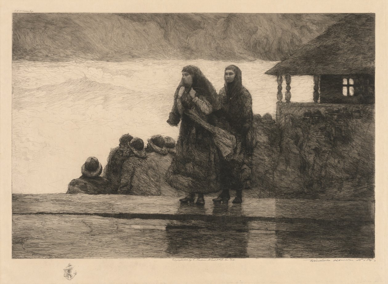Gefahren des Meeres, 1888 von Winslow Homer