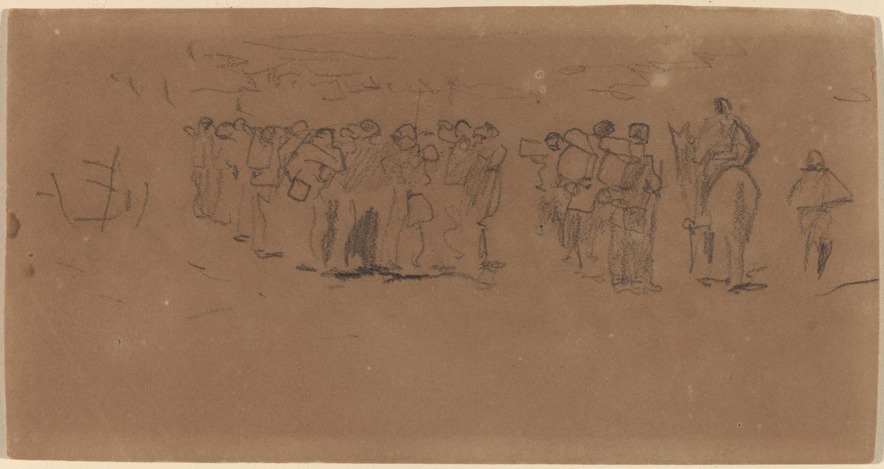 Vorbereitung für den Marsch, 1862 von Winslow Homer