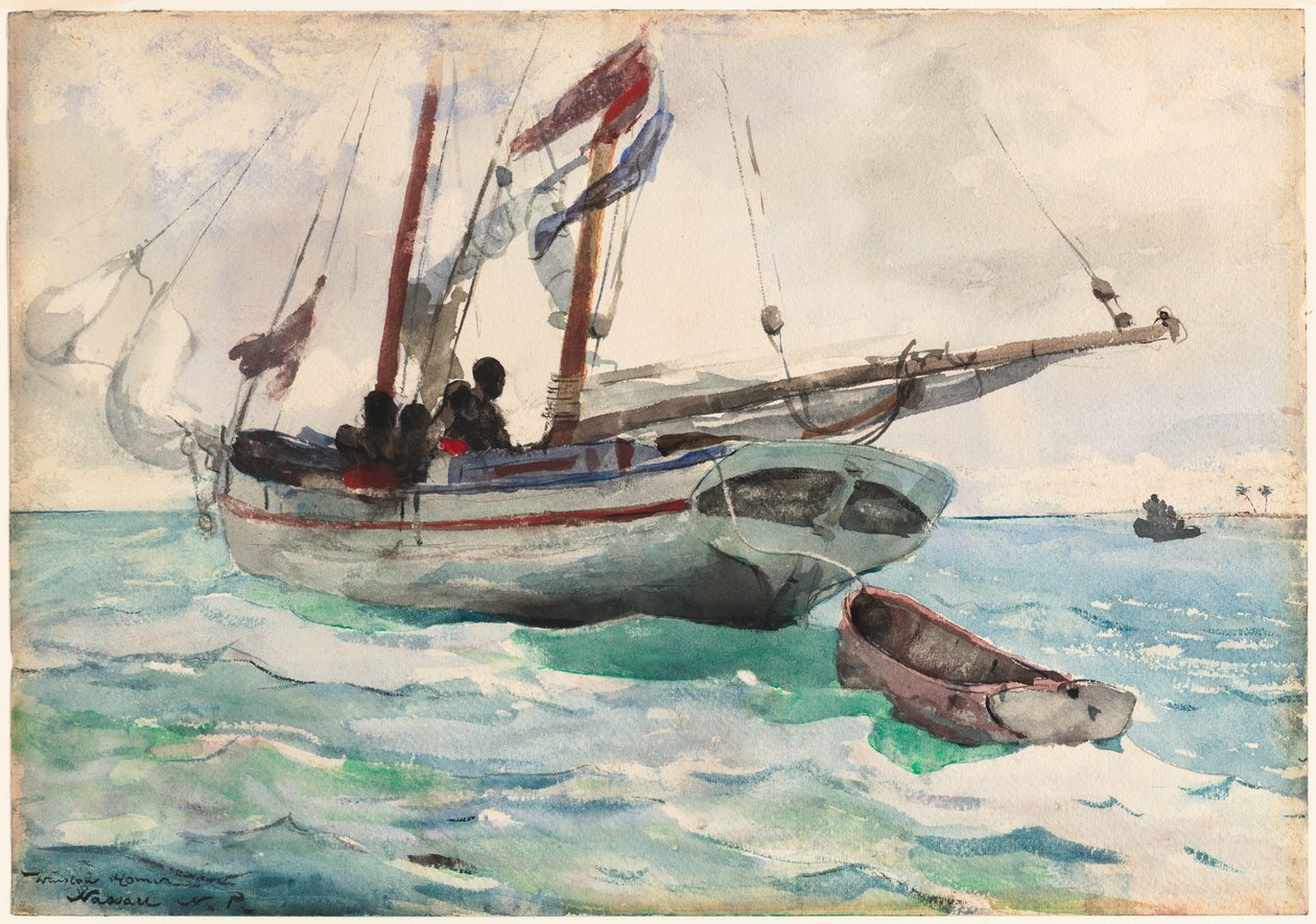 Schoner - Nassau von Winslow Homer