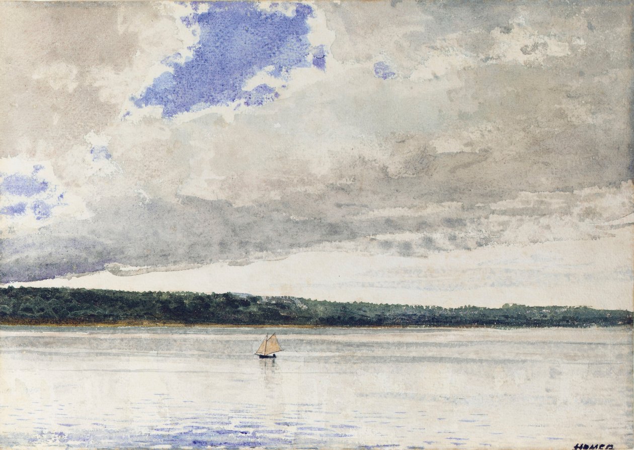 Kleine Schaluppe von Winslow Homer