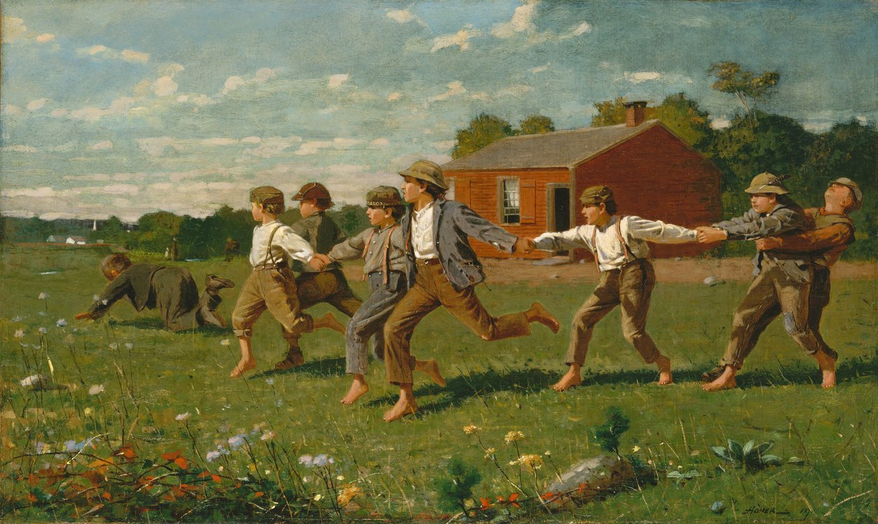 Fang den Stock, 1872 von Winslow Homer