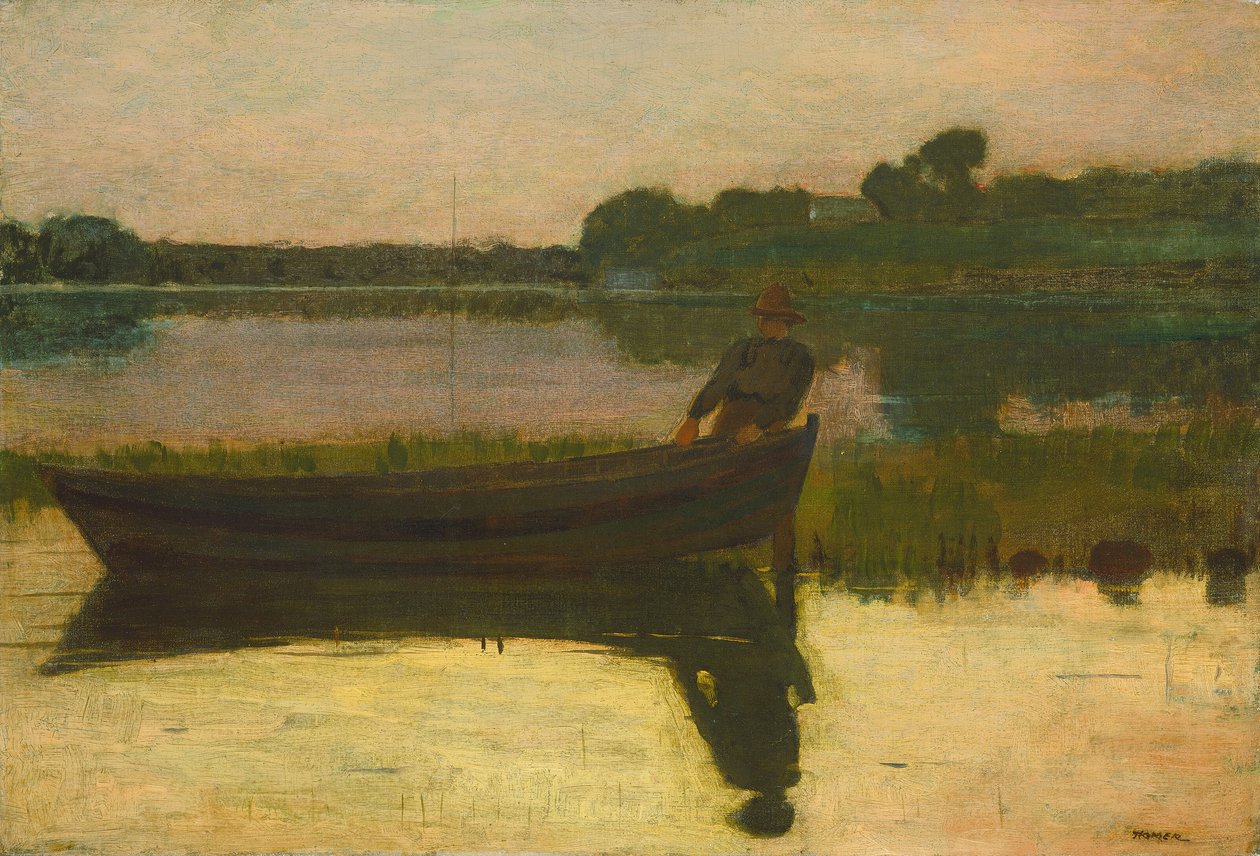 Sonnenuntergang, um 1875 von Winslow Homer